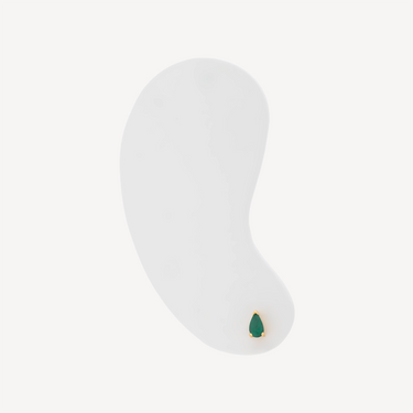 Piercing Puce Poire Emeraude Or Jaune