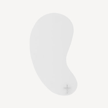 Piercing Puce Kreuz 6 Diamanten Weißgold