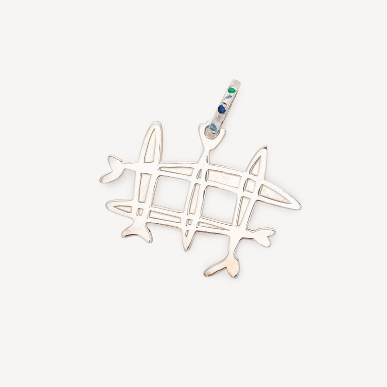 Pendentif Feline Fishenet