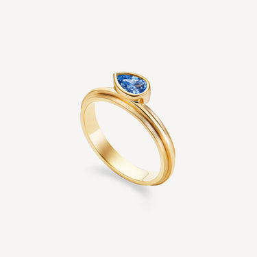 Bague Pear Lovers Sapphire