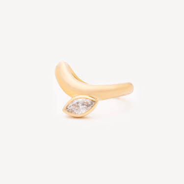Bague Cloud Offset Marquise