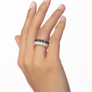 Bague City Glitz Black