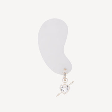 Boucle d'Oreille Rebel Love Quartz
