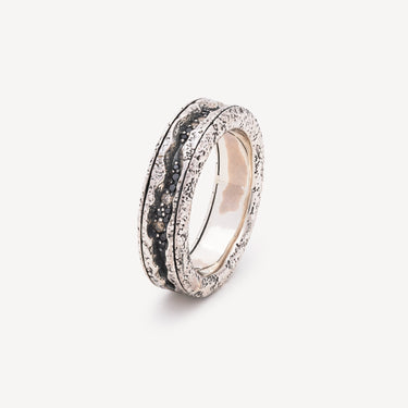 Bague Chasm Rolling Argent