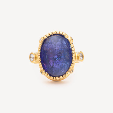 Bague Royal Tanzanite Diamant