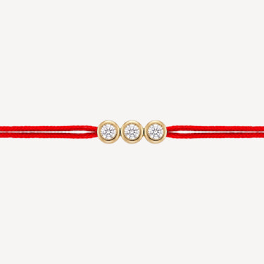 Bracelet Multithree Or jaune