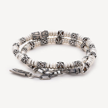 Bracelet Double tour Shimon Argent