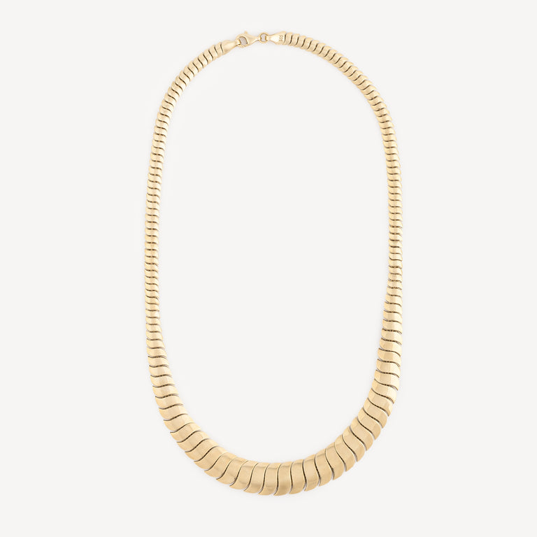 Wide Cobra Necklace