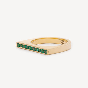 Bague Square Emeraudes