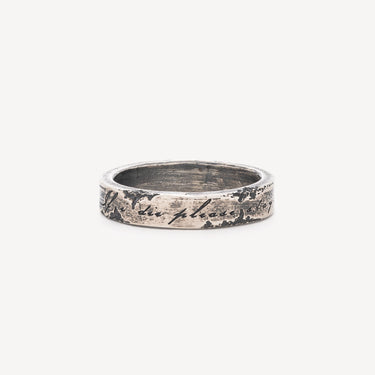 Bague If I Die Bande