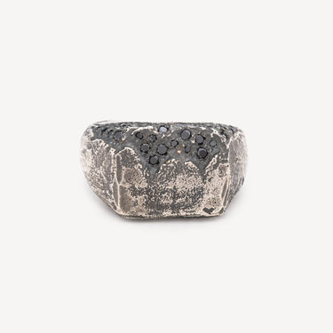 Bague Midnight Tales Argent et Diamant