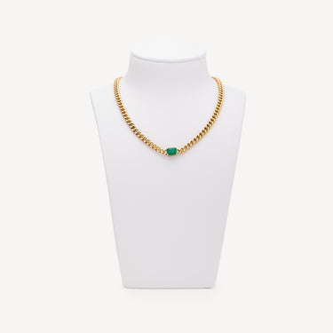 Collier Choker Esmeralda Cuban