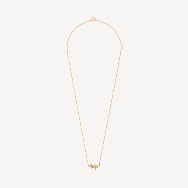 Collier Wildflowers Or jaune