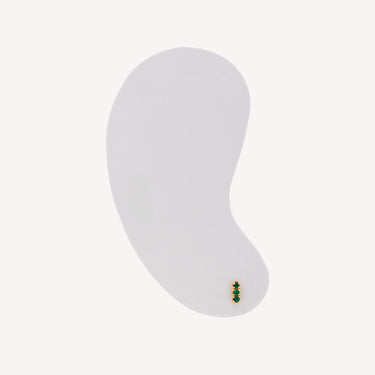 JULIA EMERALD YELLOW GOLD PIERCING