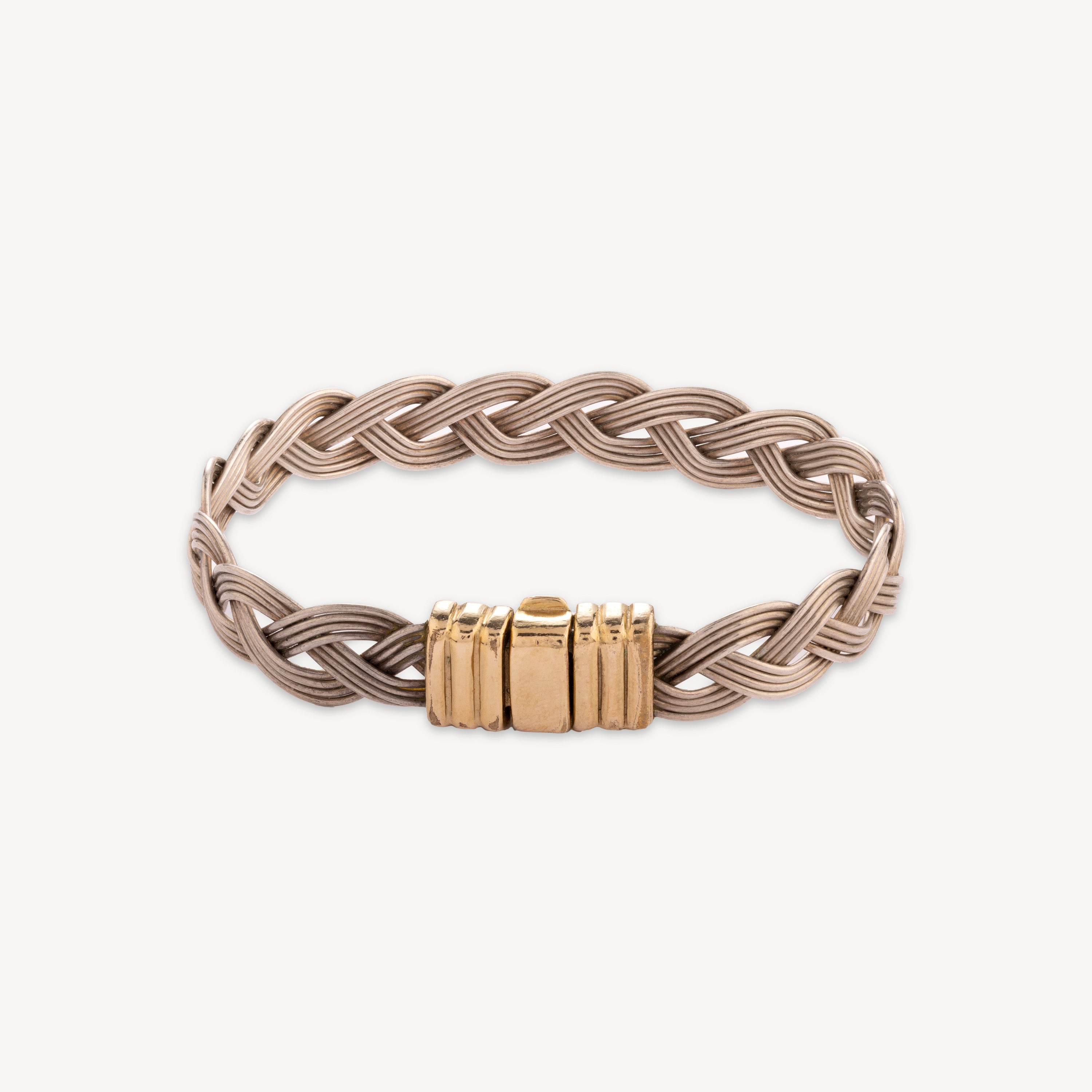 Braided jibling bracelet