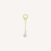 Charm Chaîne 1 Saphir Rose