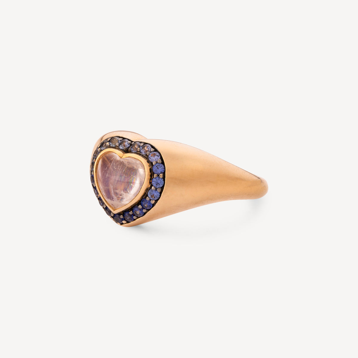 Bague Coeur Pierre de Lune