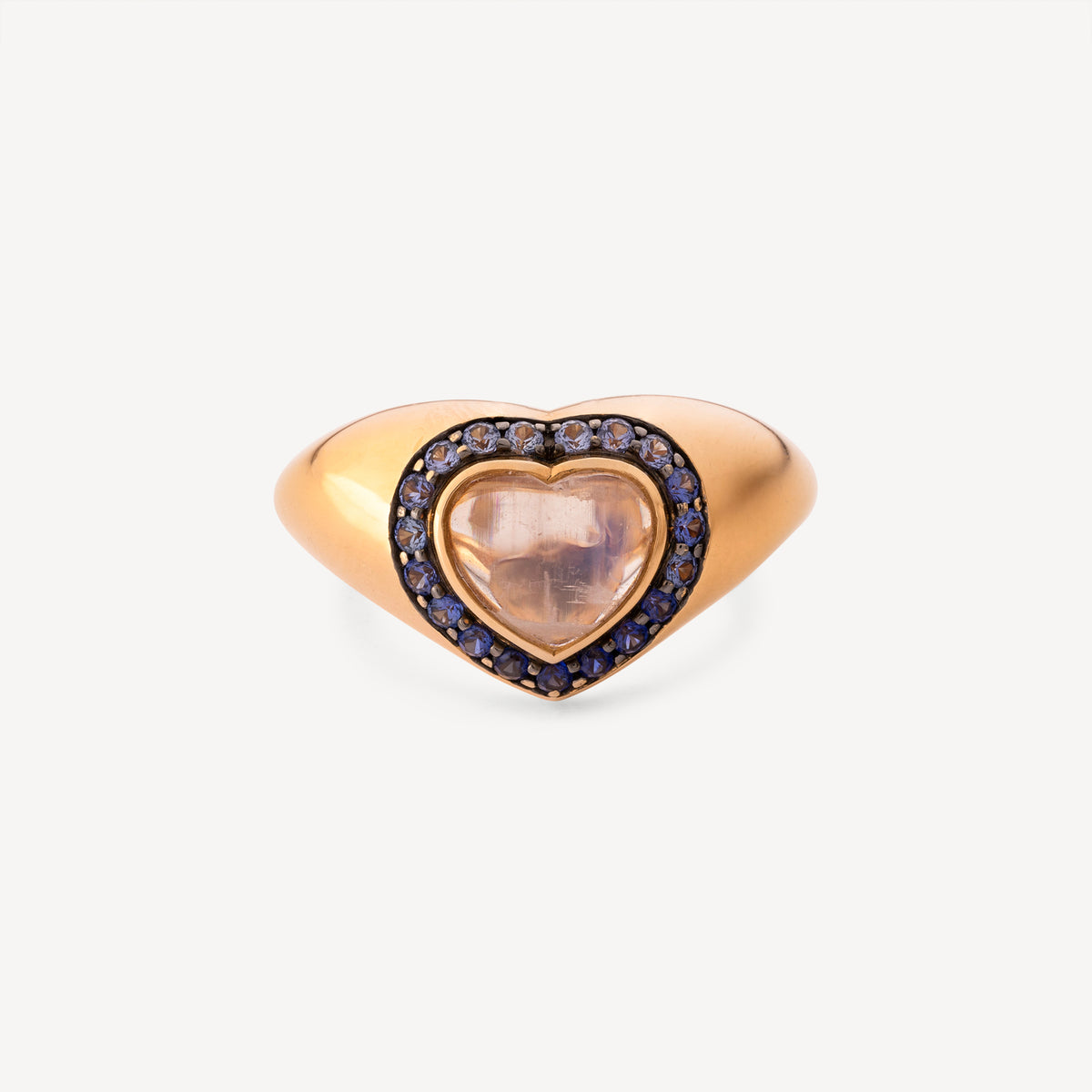 Bague Coeur Pierre de Lune