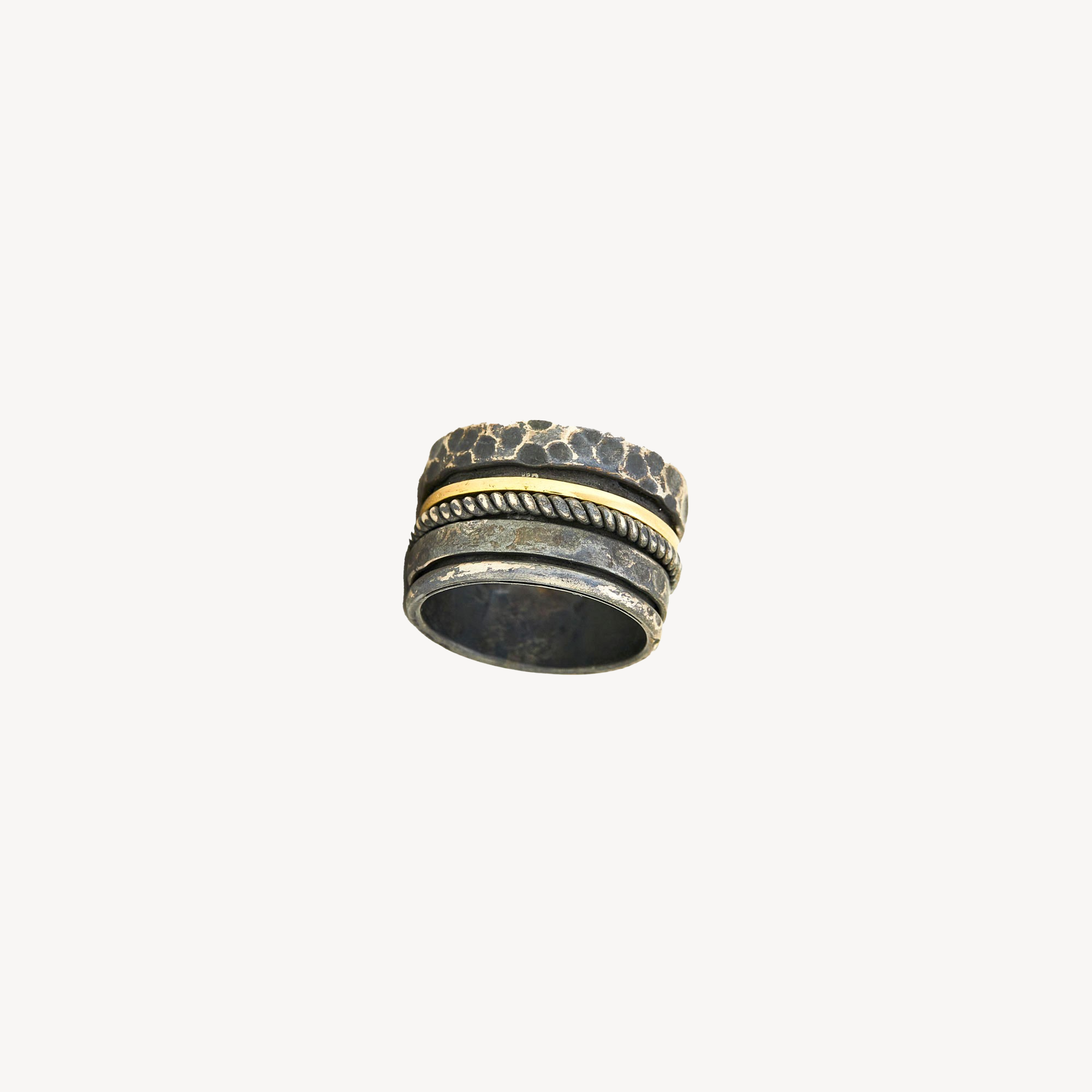 Yellow Gold Mobile Fine Ring Ring