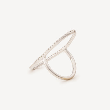 Bague Ovale Diamants