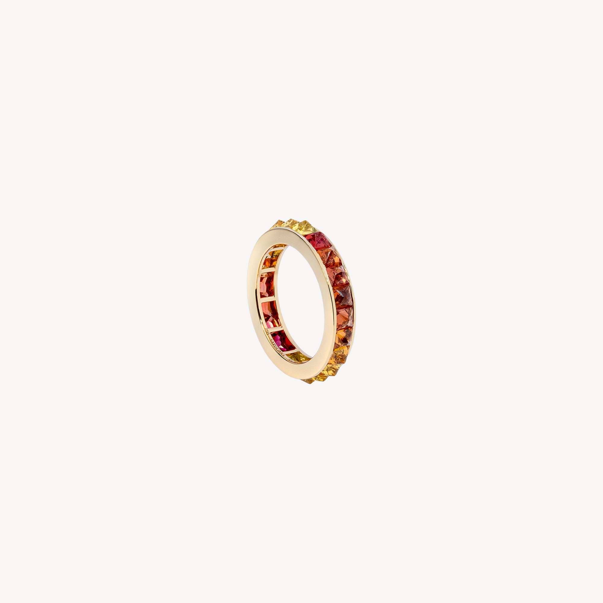 Bague Spike Eternity Band Sapphires