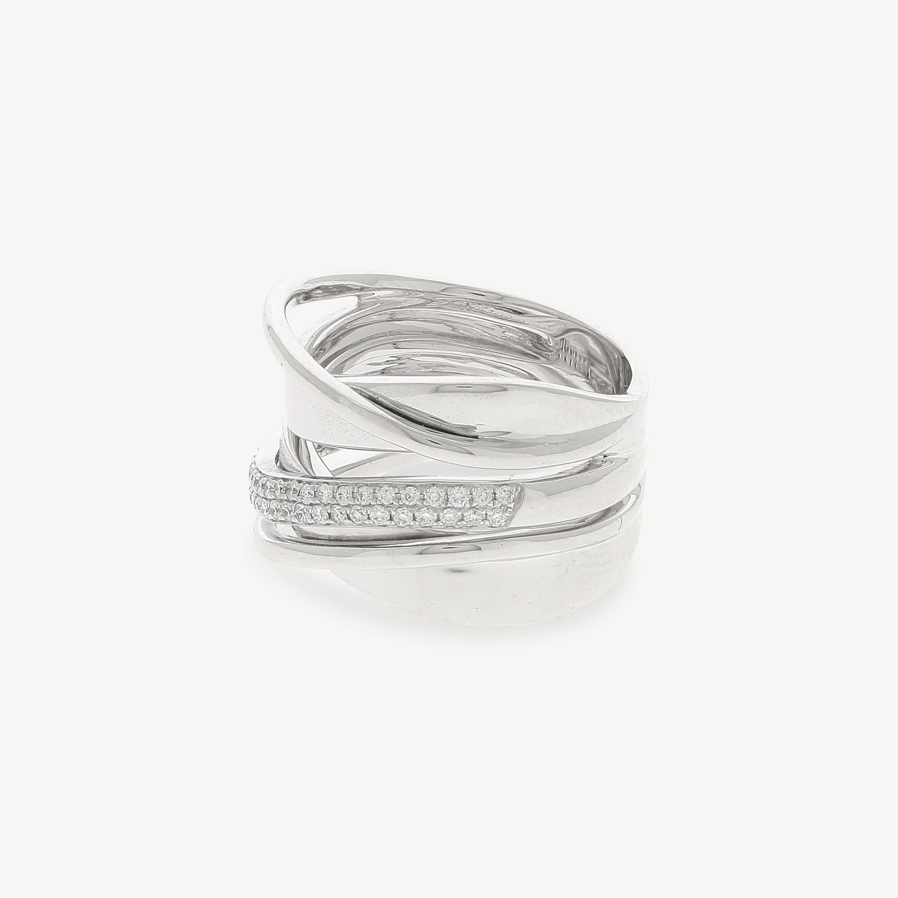 White Gold and Diamond Ring 0.35cts