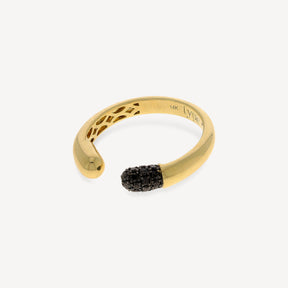 Bague Black Diamond Tube