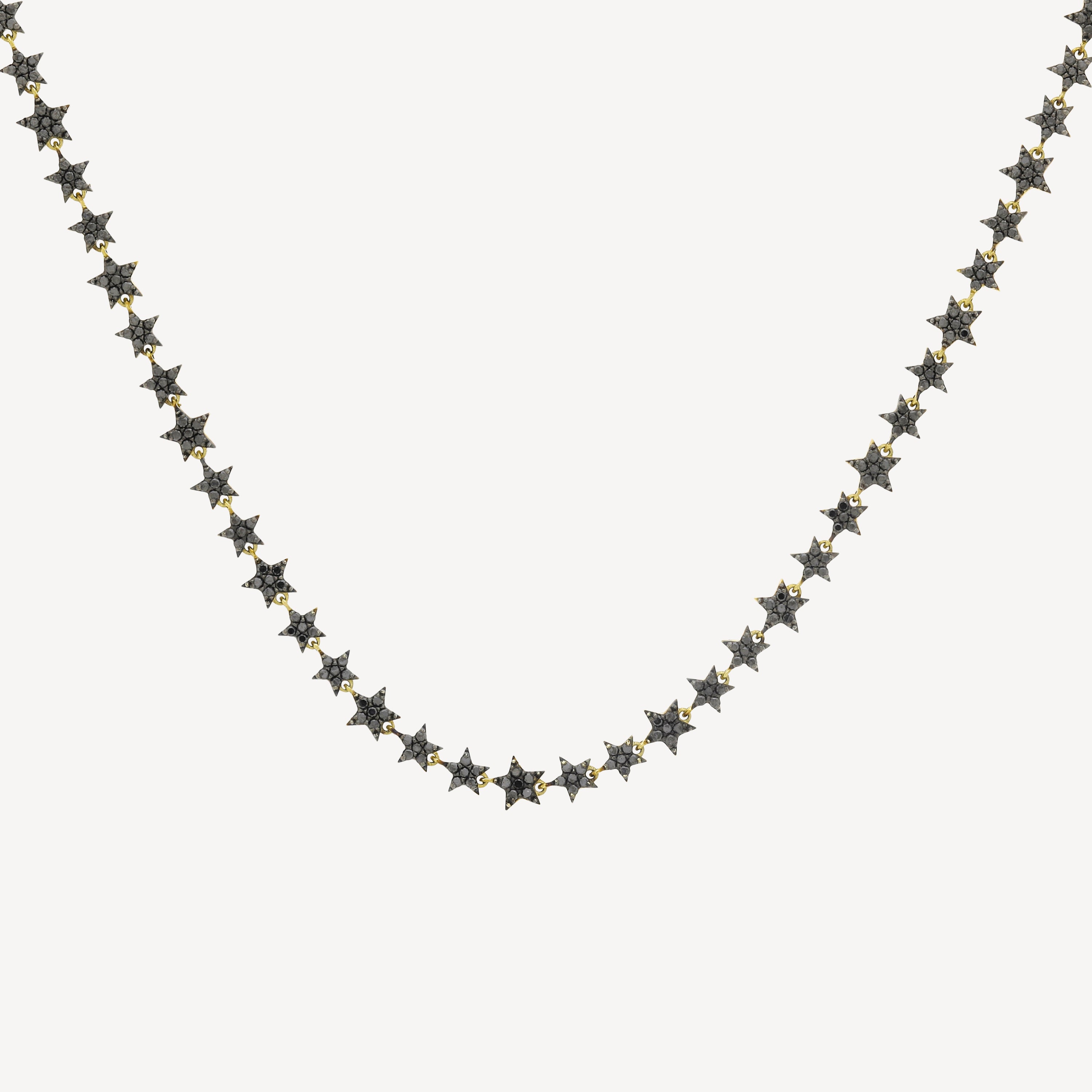 Collier Black Diamonds Milky Way