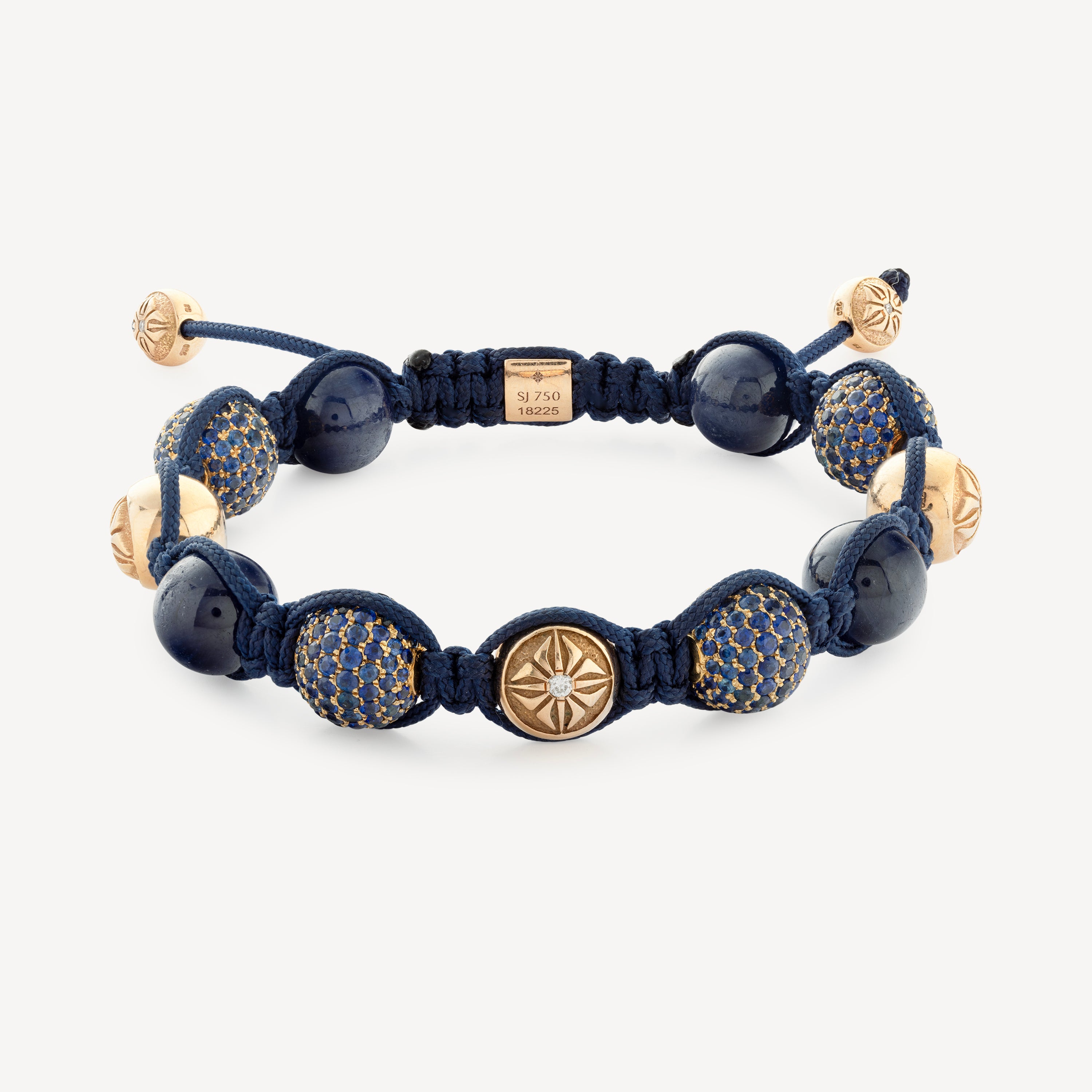 Blaues Saphir-Armband