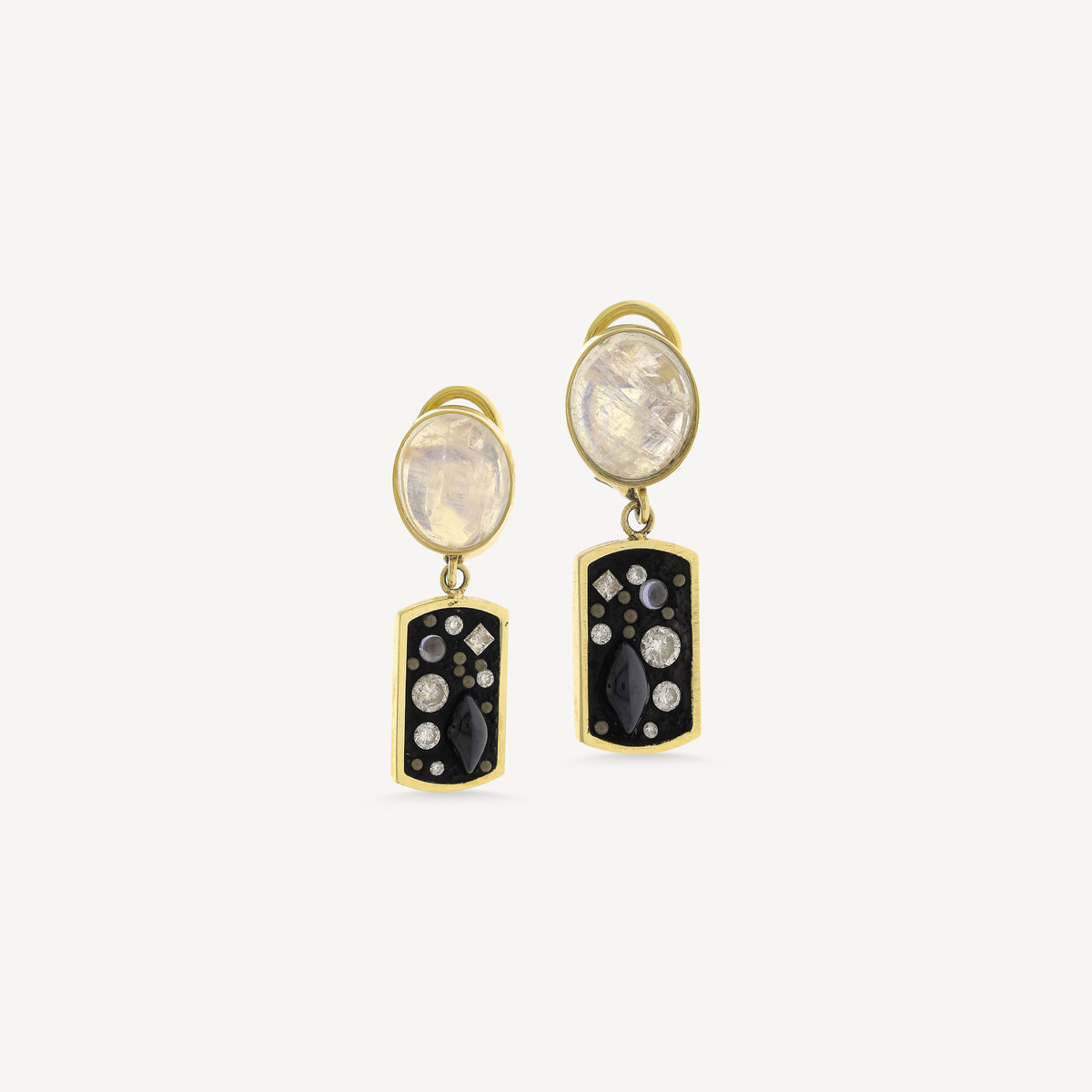 Boucles d'oreilles Blue Stars Sapphires Small Tag