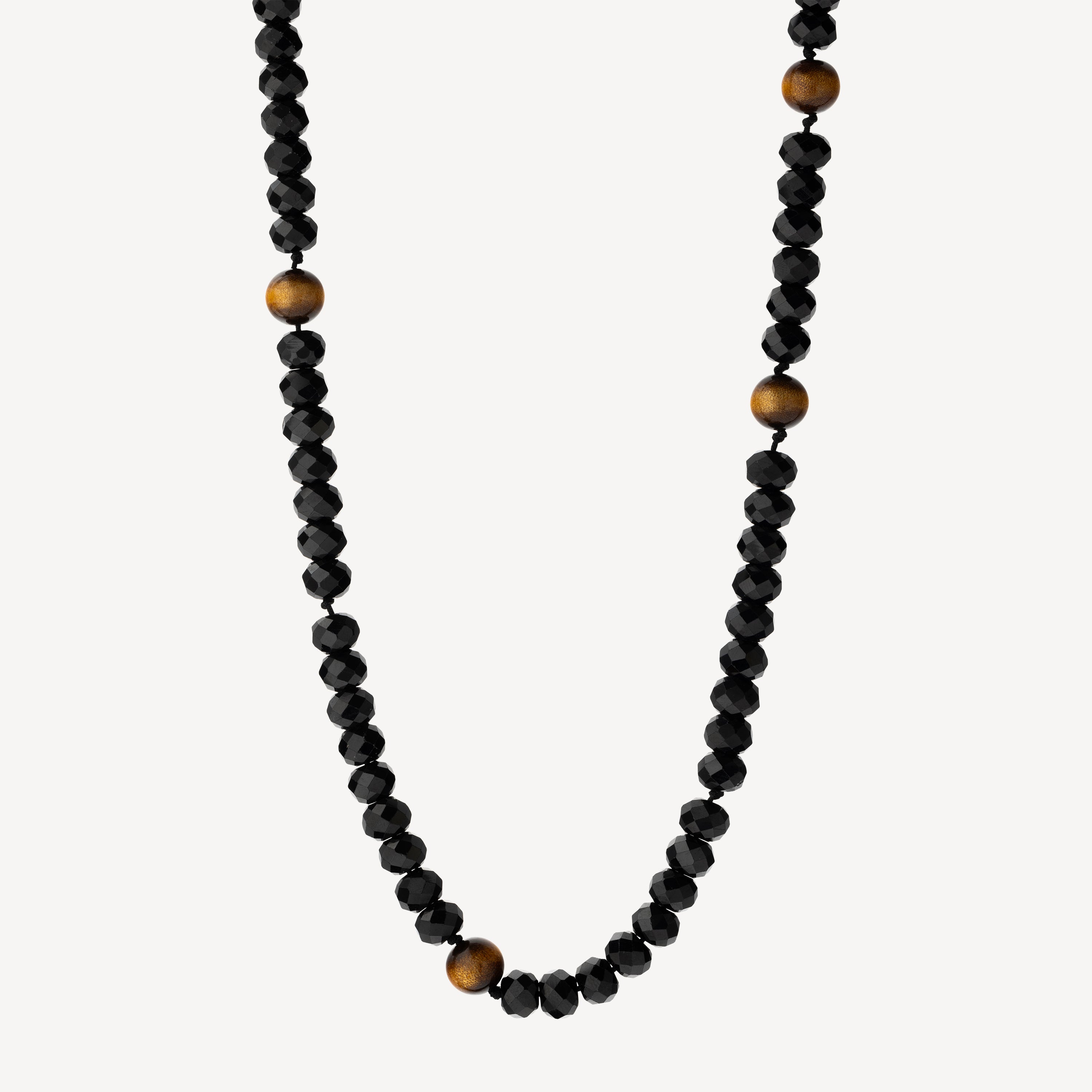 Collier Boho Brown Coral