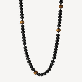 Collier Boho Brown Coral