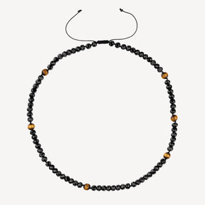 Collier Boho Brown Coral