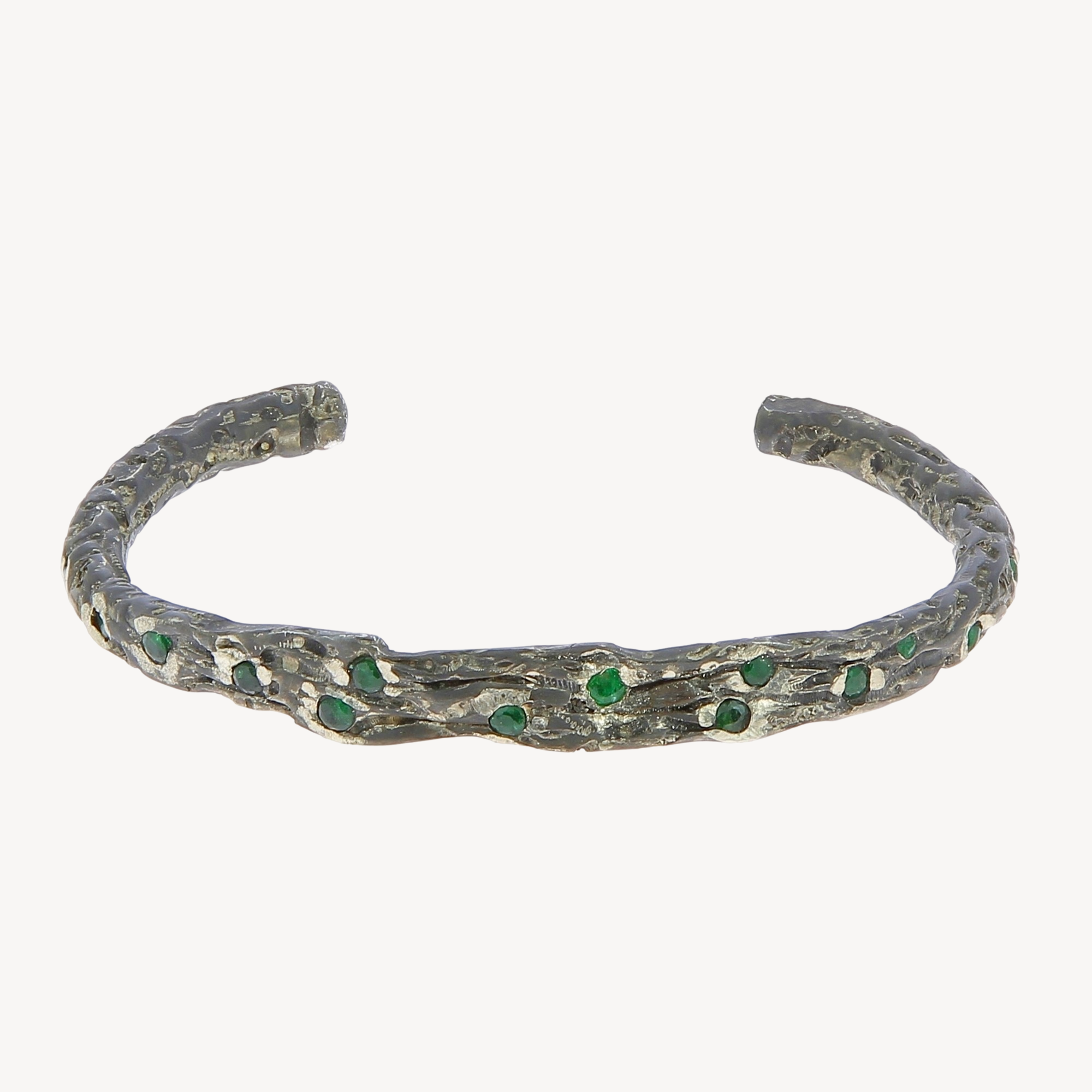 Emerald Silver Bracelet (1.80cts)