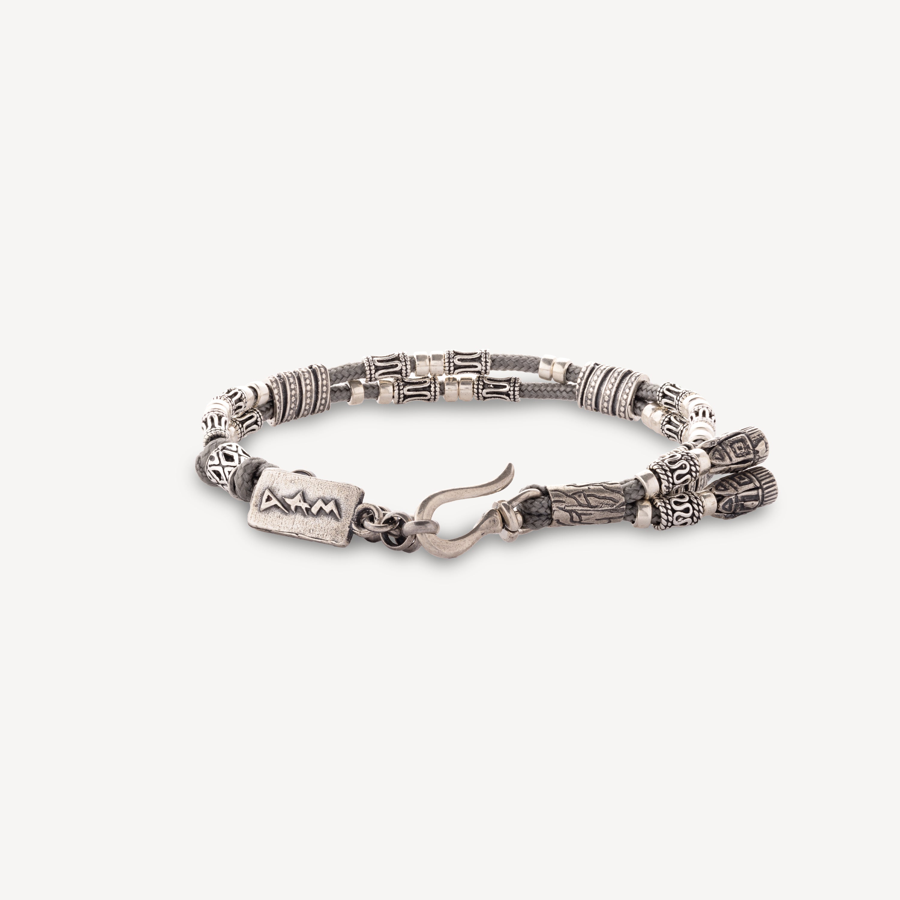 Elie single tour gray bracelet