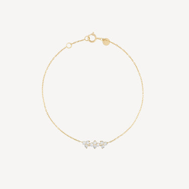 Fairy Lights Diamond Bracelet Yellow Gold