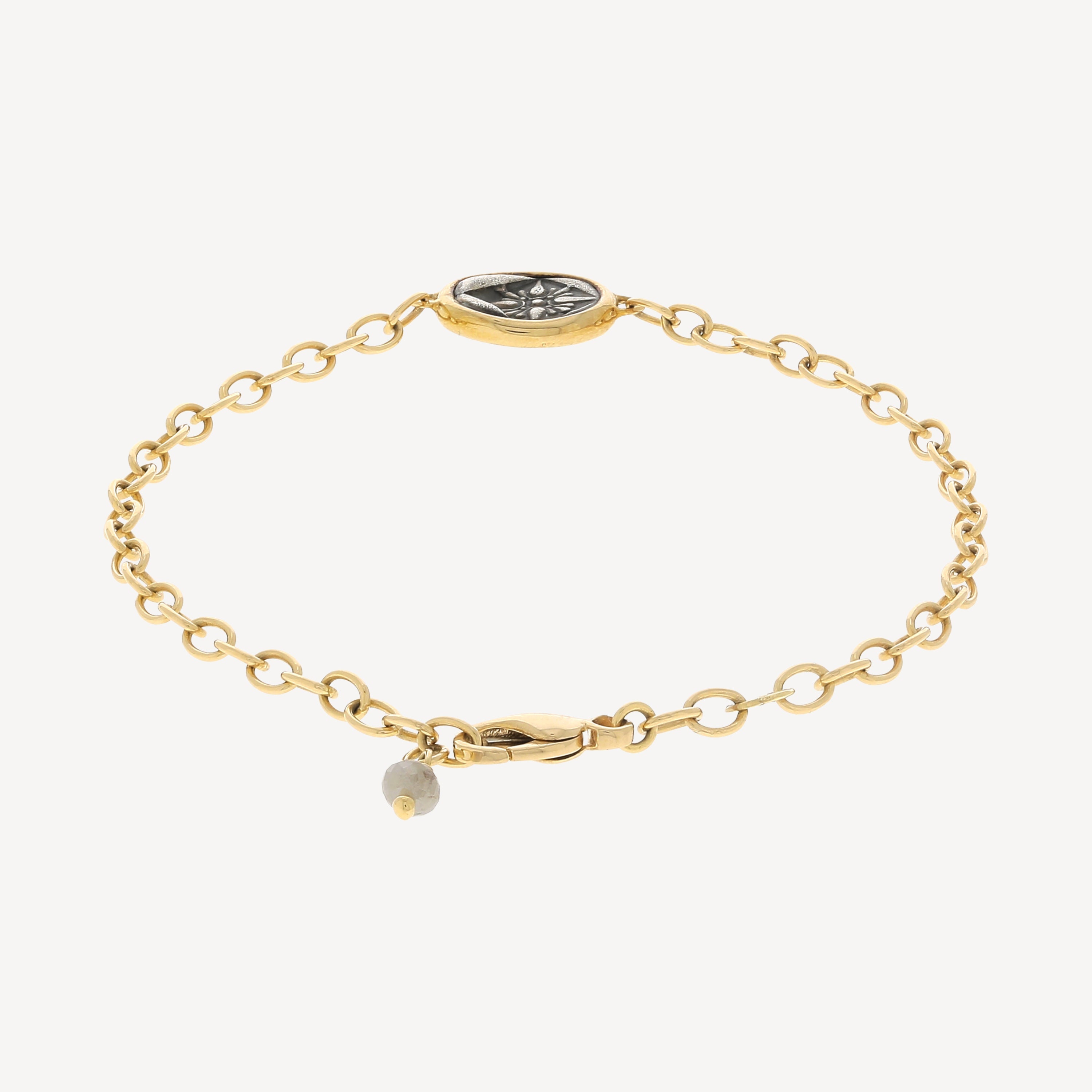 Bracelet infini diamant sur fil - Chantal Simard - Bracelets avec pierres -  Mad Lords