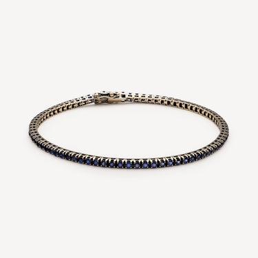 Bracelet Rivière De Saphirs