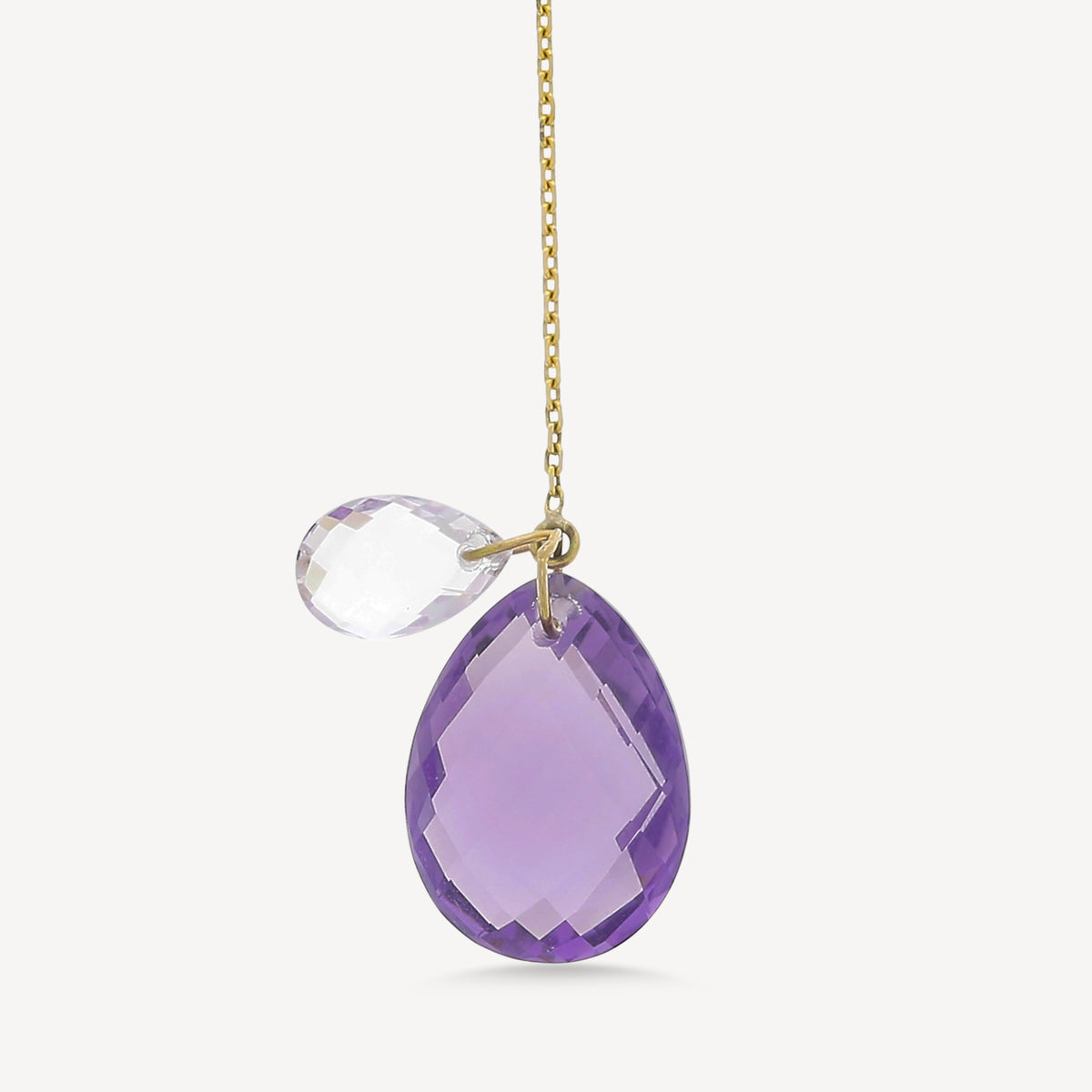 Boucles d'oreilles Améthystes