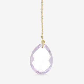 Boucles d'oreilles Améthystes Claires