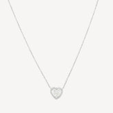 Collier Création Emeraude avec Pendentif Coeur