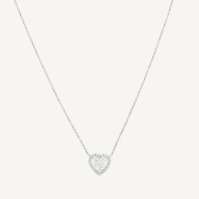 Collier Création Emeraude avec Pendentif Coeur