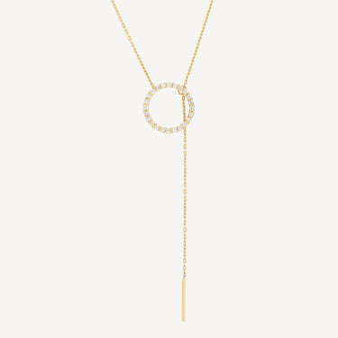 Laria Diamond Necklace Yellow Gold