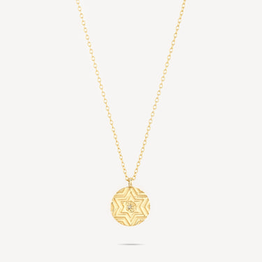 Collier Magen David Diamant