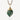 Grüne Malachit-Halskette
