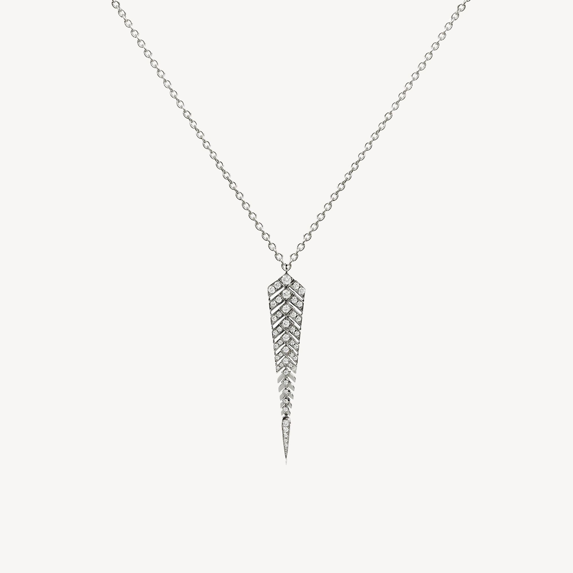 Stairway M Diamond Necklace