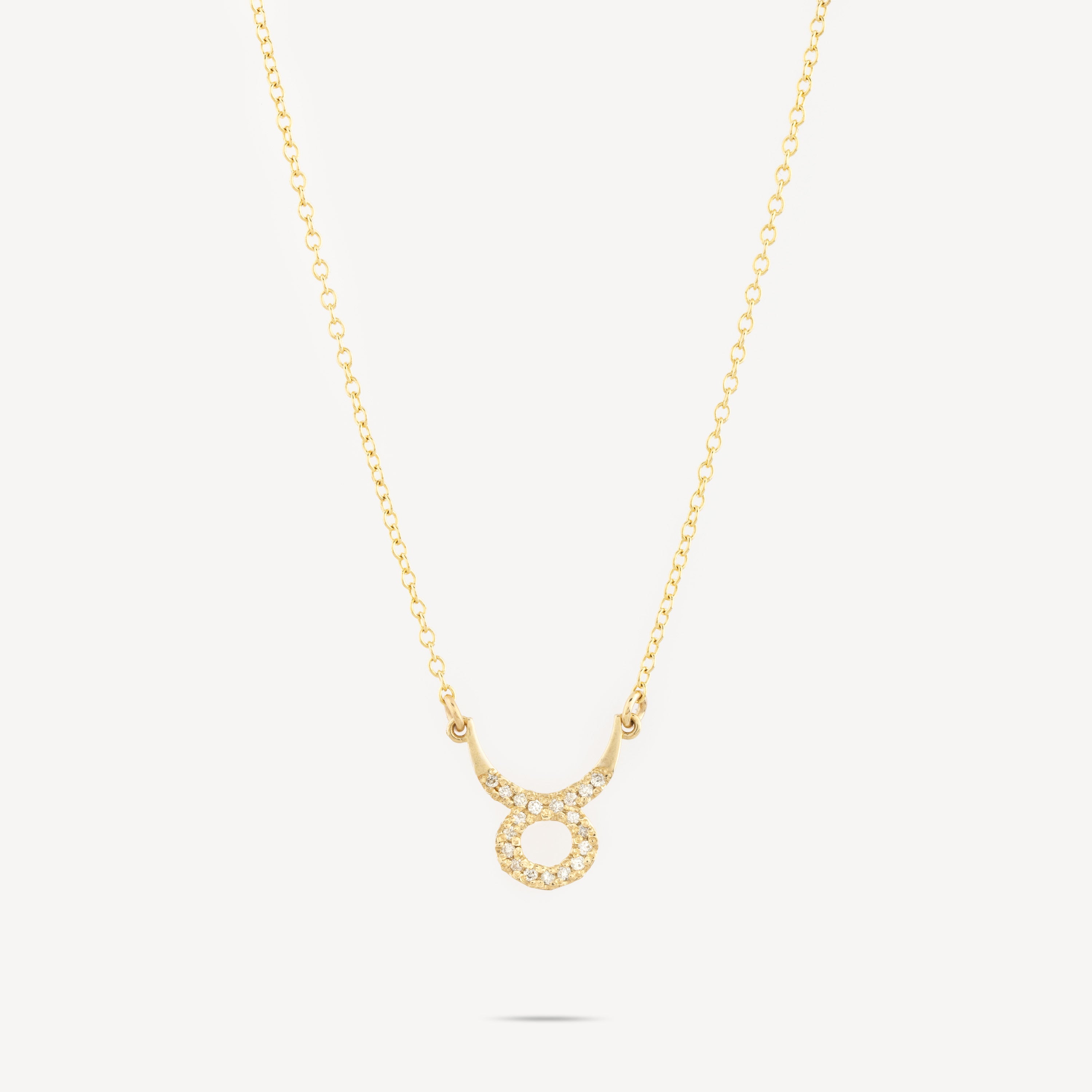 Collier Zodiac Taureau Or Diamants