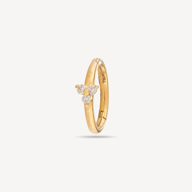 Créole Trilogie Diamants Or Jaune