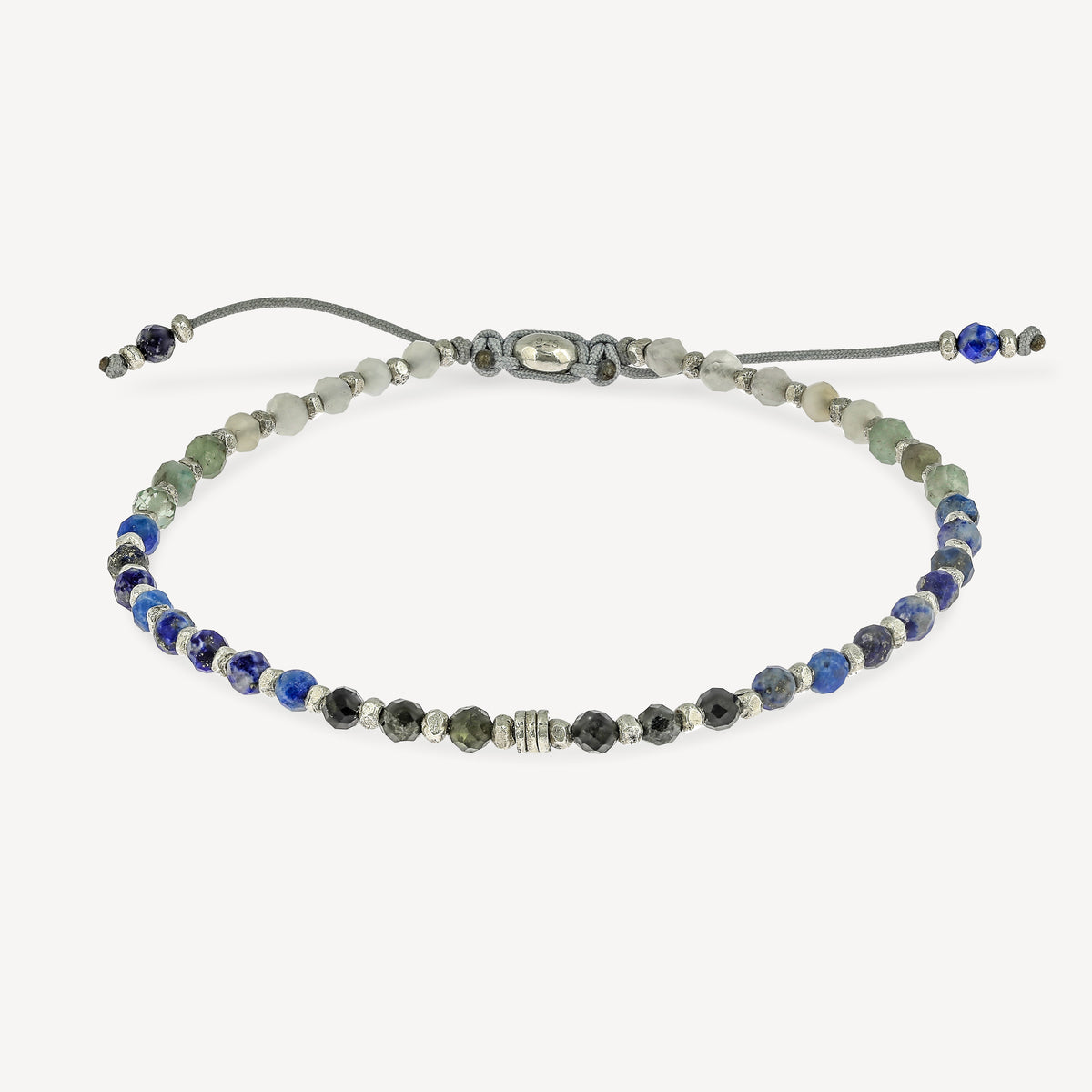 Crystal Bracelet Blue Pattern