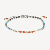 Kristallarmband mit rotem Muster